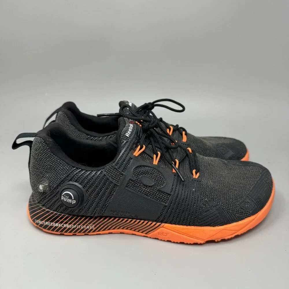 Reebok Womens CrossFit Nano Pump V67645 Black Running Shoes Sneakers Size 8.5